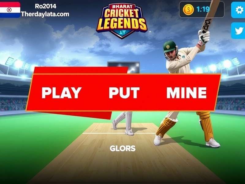 Bharat Cricket Legends Game Screenshot